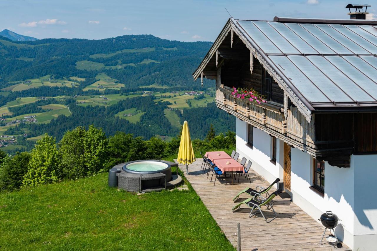 Villa Scheibenwald Huette Kössen Exterior foto
